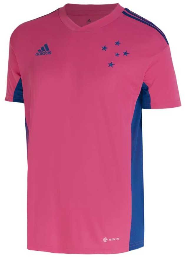 Camisa Cruzeiro 2022 2023 Adidas oficial Outubro Rosa
